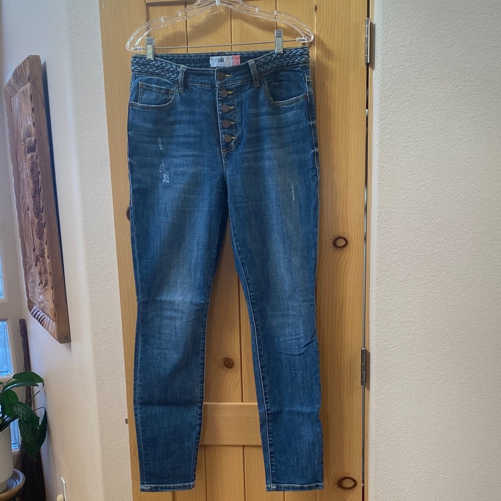 CAbi Medium Wash Skinny Jeans